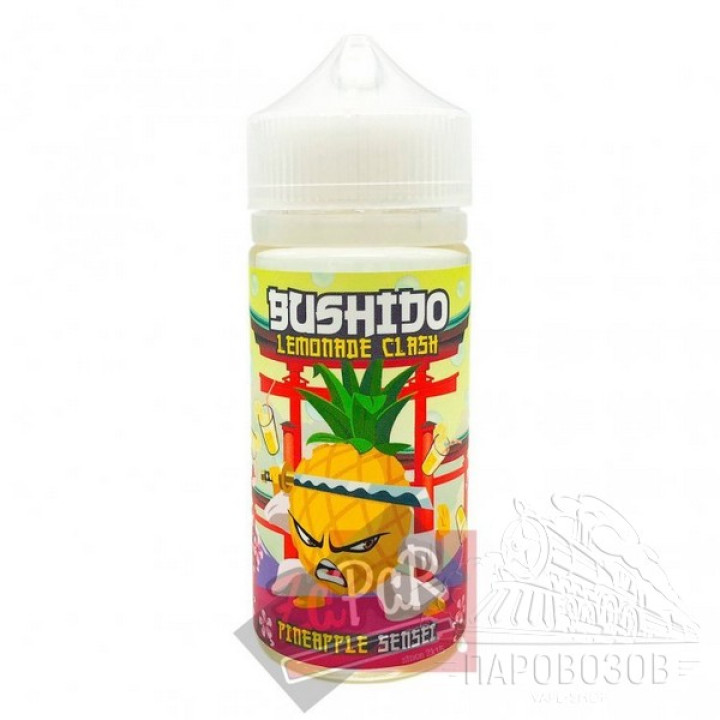 BUSHIDO Lemonade Crash Pineaple Sensei 3 мг/ 100 мл