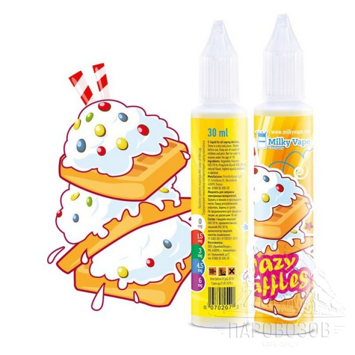 MilkyVape - Crazy waffles