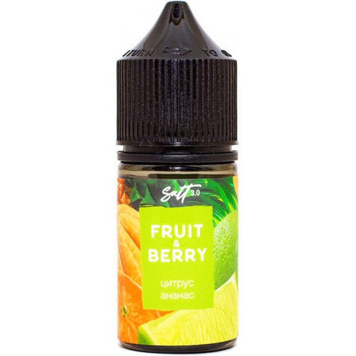 Fruit&Berry Pod Цитрус и ананас - 0 30 ml + буст