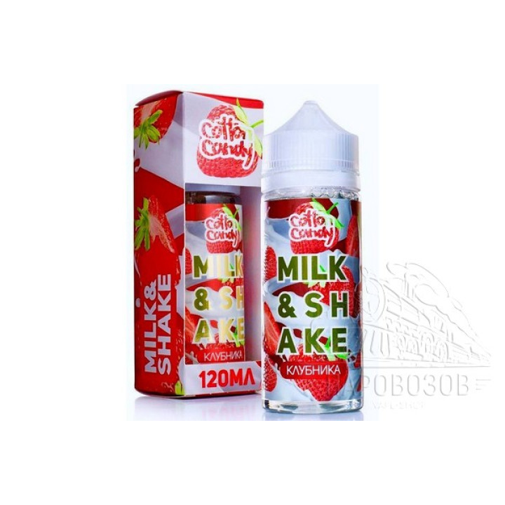 Cotton Candy Milk&Shake Клубника 120мл 0мг