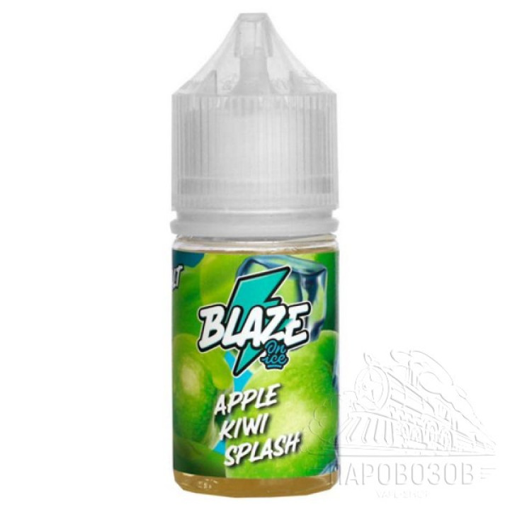 SALT BLAZE ON ICE Apple Kiwi Splash 30мл 25мг