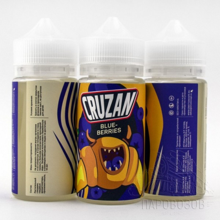 Cruzan 100 мл Blueberries 0 мг/мл