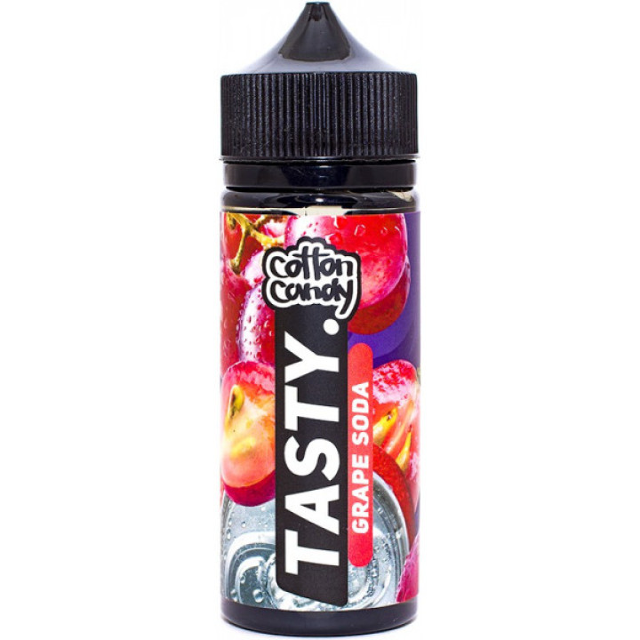 Cotton Candy Tasty Grape Soda 120мл 0мг