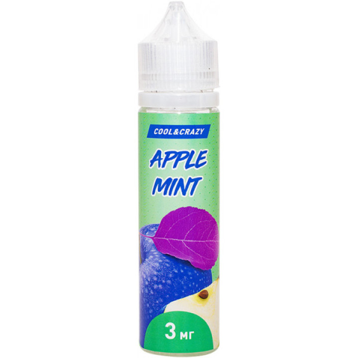 COOL&CRAZY Apple Mint 60 мл (3 мг/мл)