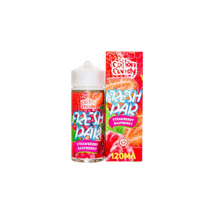 Cotton Candy Fresh Par Strawberry Raspberry 120мл 0мг