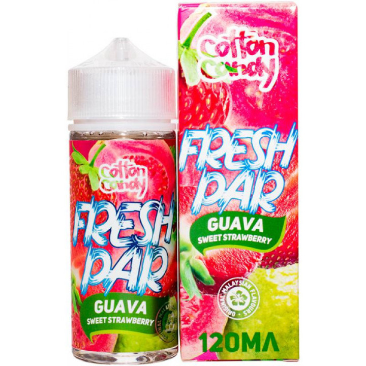 Cotton Candy Fresh Par Guava Strawberry 120мл 0мг