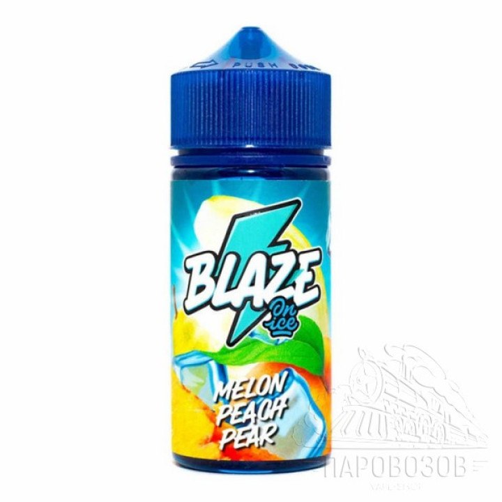 BLAZE ON ICE Melon Peach Pear 100 мл 3мг