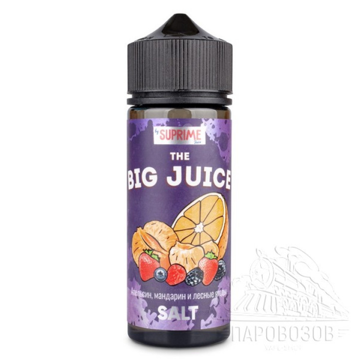 Big Juice Апельсин, мандарин и лесные ягоды 3 мг/мл 120 мл