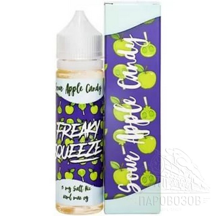 FREAKY SQUEEZE - Sour Apple Candy Кислая яблочная конфета