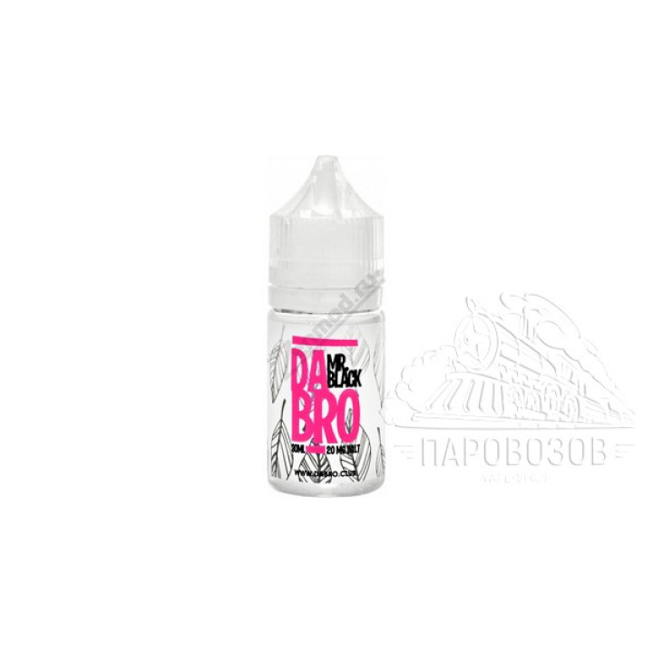 Da:Bro Salt Mr. Black 30мл 20