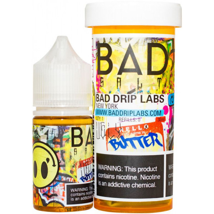 Bad Salts Ugly Butter (Вкус пирога с сахарной пудрой и порцией корицы) 30мл (ДП)