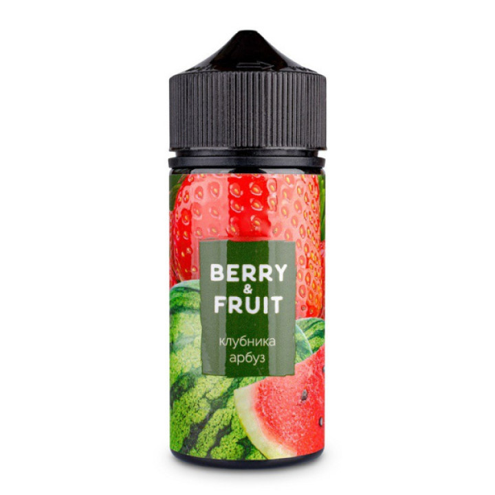 BERRY&FRUIT Клубника арбуз 0 mg 100m
