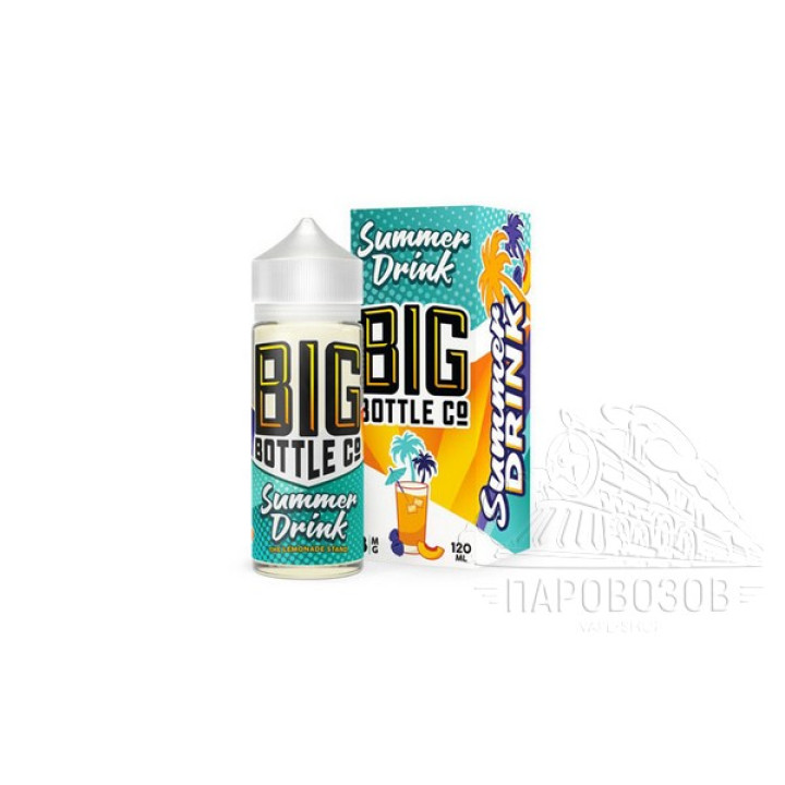 Big Bottle Summer Drink (лимонад с ежевикой и персиком) 120мл (Т),,