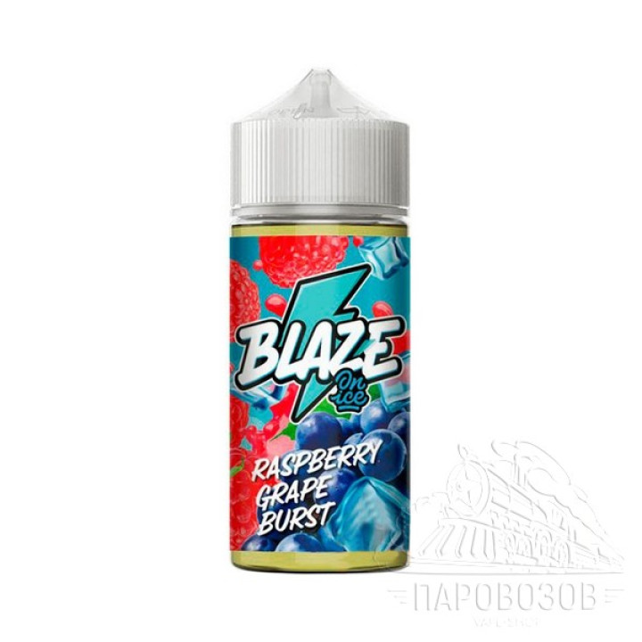 BLAZE ON ICE Raspberry Grape Burst 100 мл 3мг