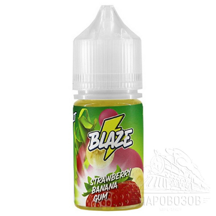 SALT BLAZE ON ICE Strawberry Banana Gum 30 мл SALT12