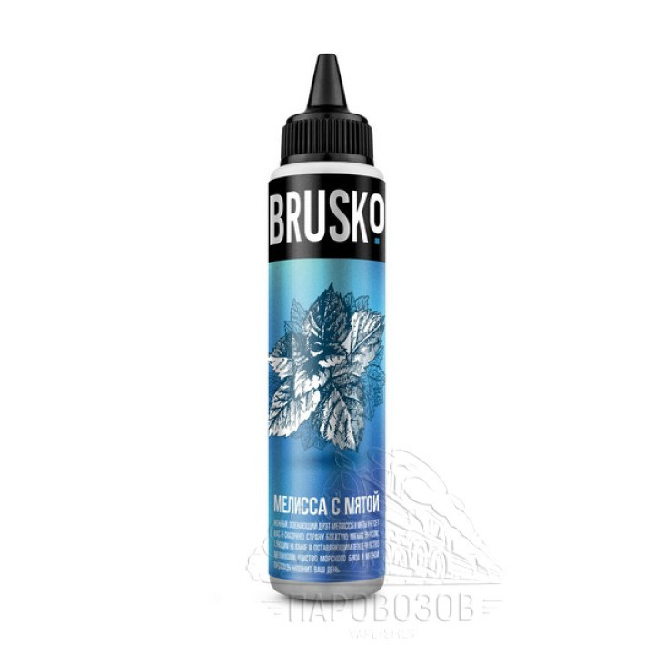 Brusko, 60 мл, Мелисса с мятой 0 мг/мл