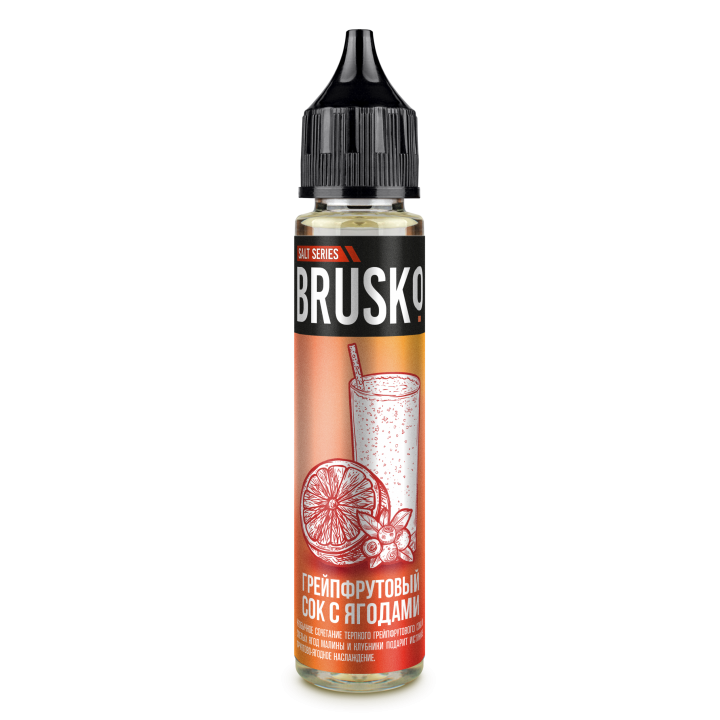 Brusko Salt Грейпфрутовый сок с ягодами 30мл 2