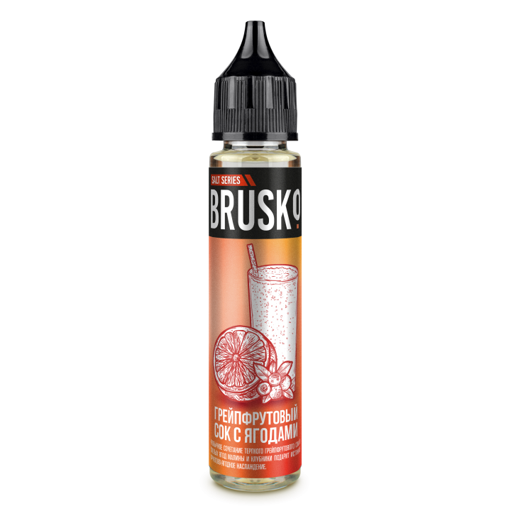 Brusko Salt Грейпфрутовый сок с ягодами 30мл 25