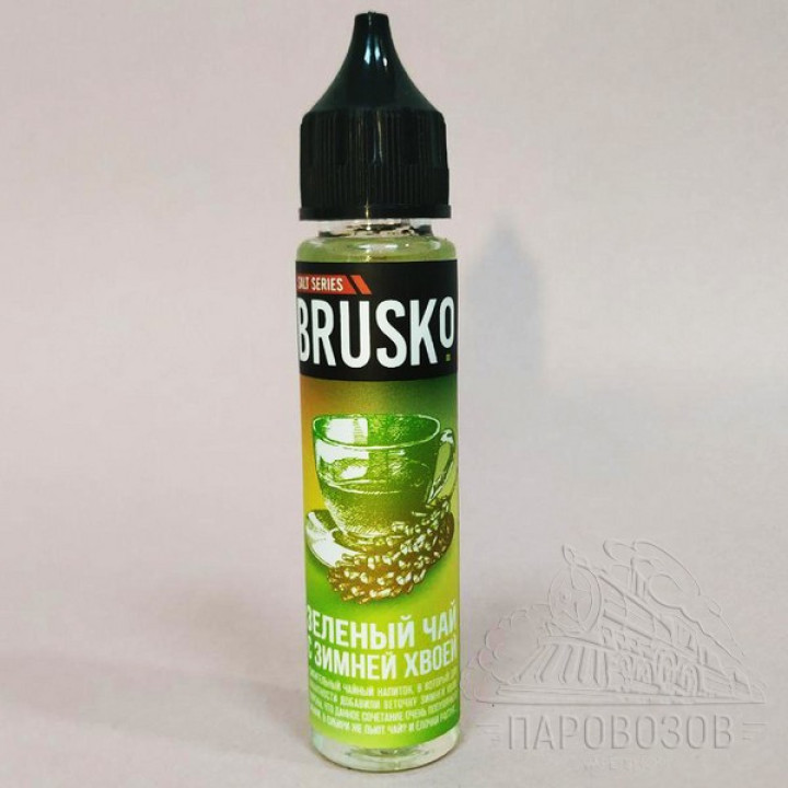 Brusko Salt Зелёный чай с хвоей 30мл 25
