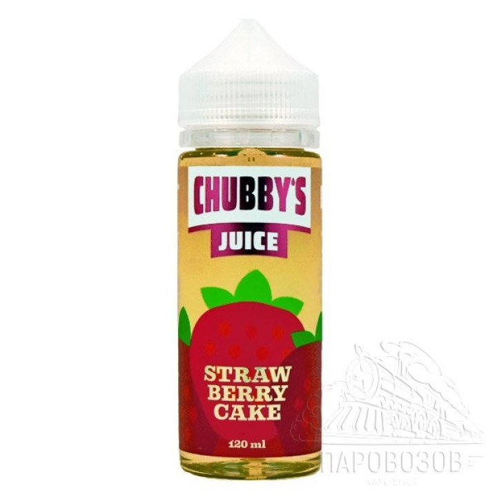 Chubbys - Strawberry Cake 120ml (3 мг)