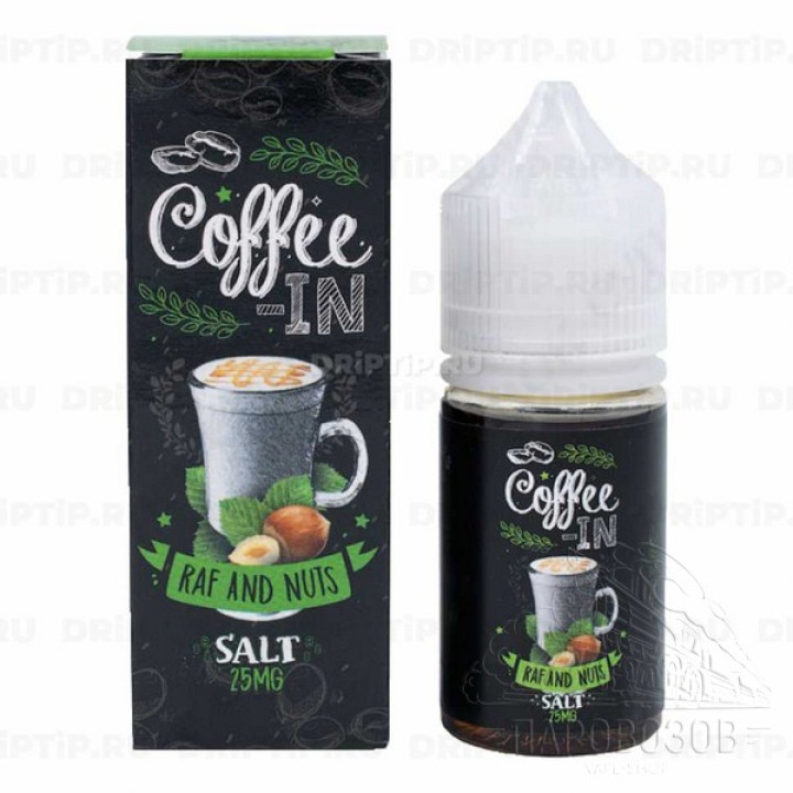 COFEE-IN SALT Raf nuts 25 30ml
