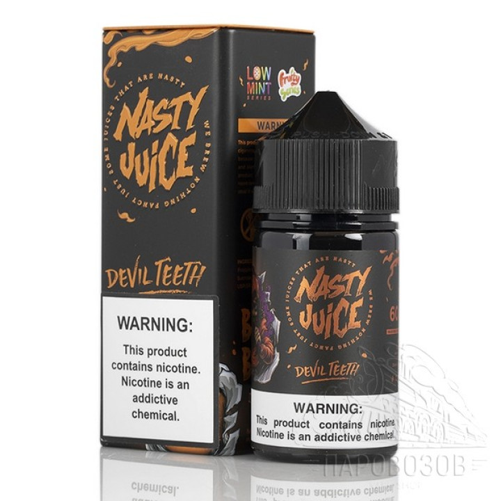 Nasty Juice DEVIL TEETH (Свежий нектар с мятой) 60 мл (Т),,