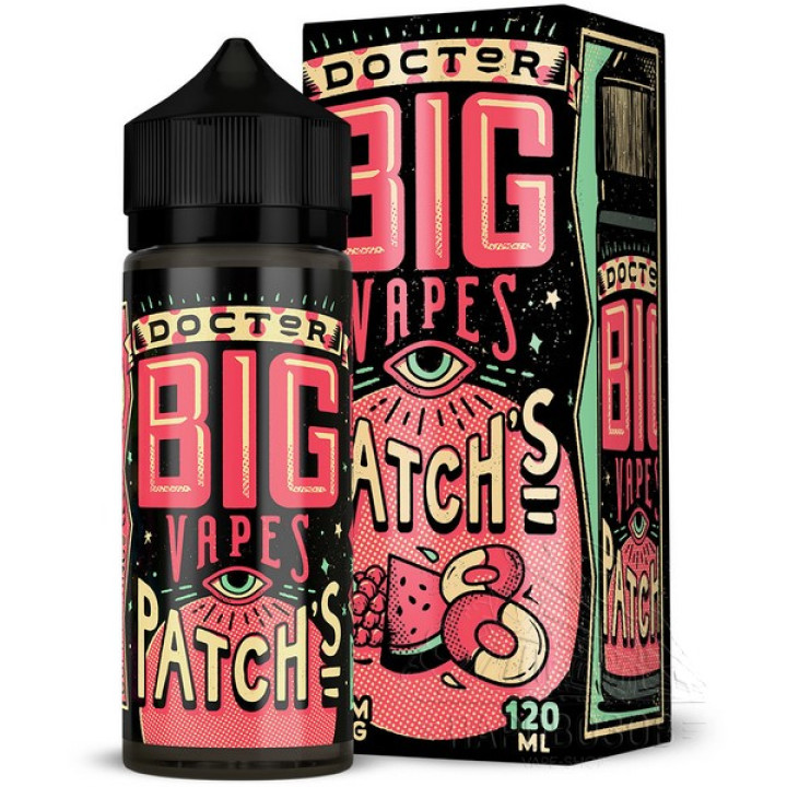 Doctor Big - Patch (Мармеладные колечки со вкусом арбуза и малины) 120 мл (Т),,