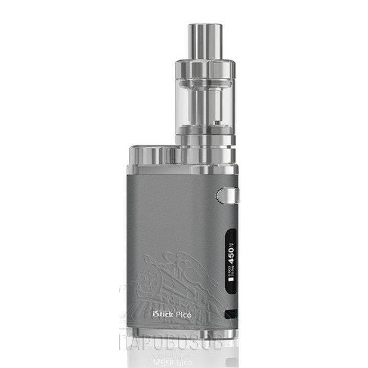 Комплект Eleaf iStick Pico 75W TC + Бак MELO III Mini 2ml (CLONE) (Серый)