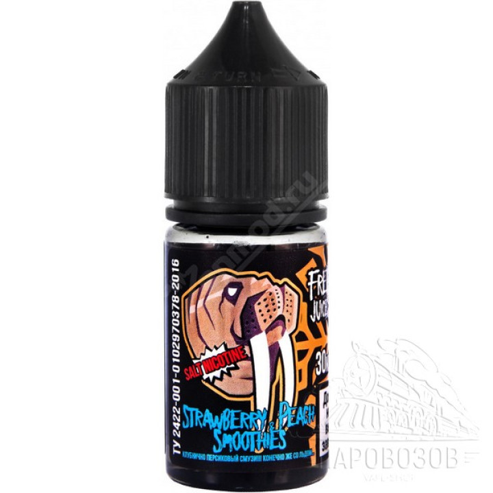FREEZE BREEZE SALT Strawberry Peach Smoothies 30ml 50