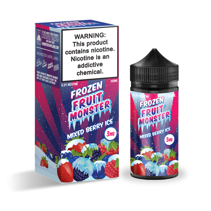 Frozen FRUIT MONSTER Mixed Berry 3mg 100ml