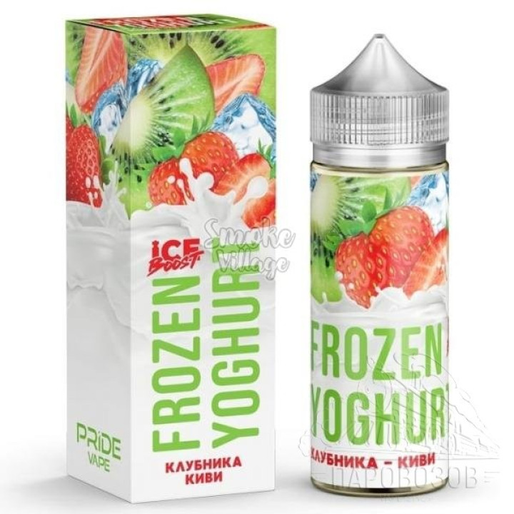 Frozen Yoghurt Клубника - Киви 0 mg 120ml + ice boost