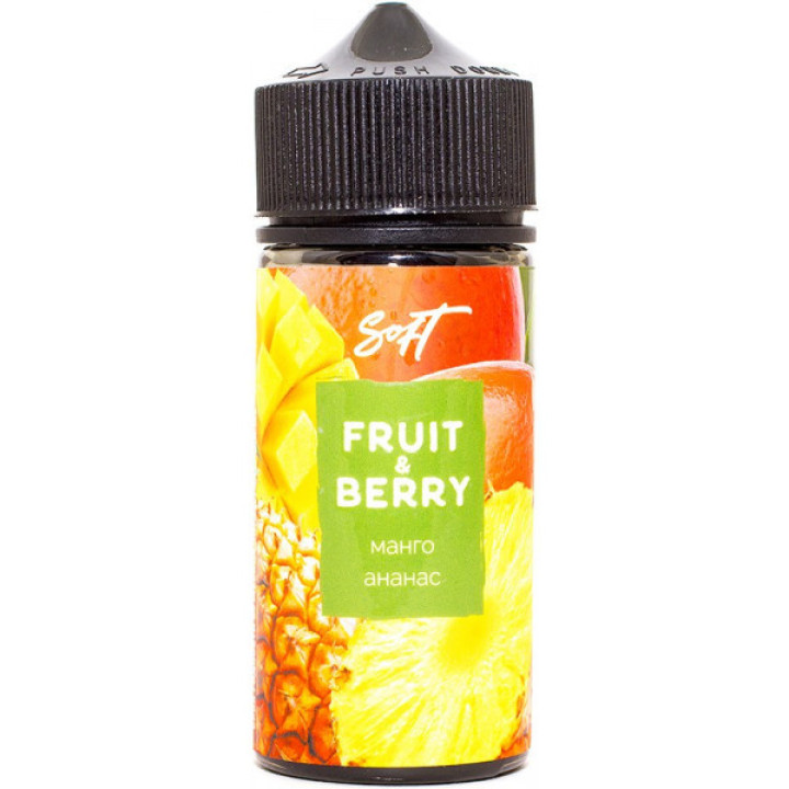 FRUIT&BERRY Манго ананас 0 mg 100m