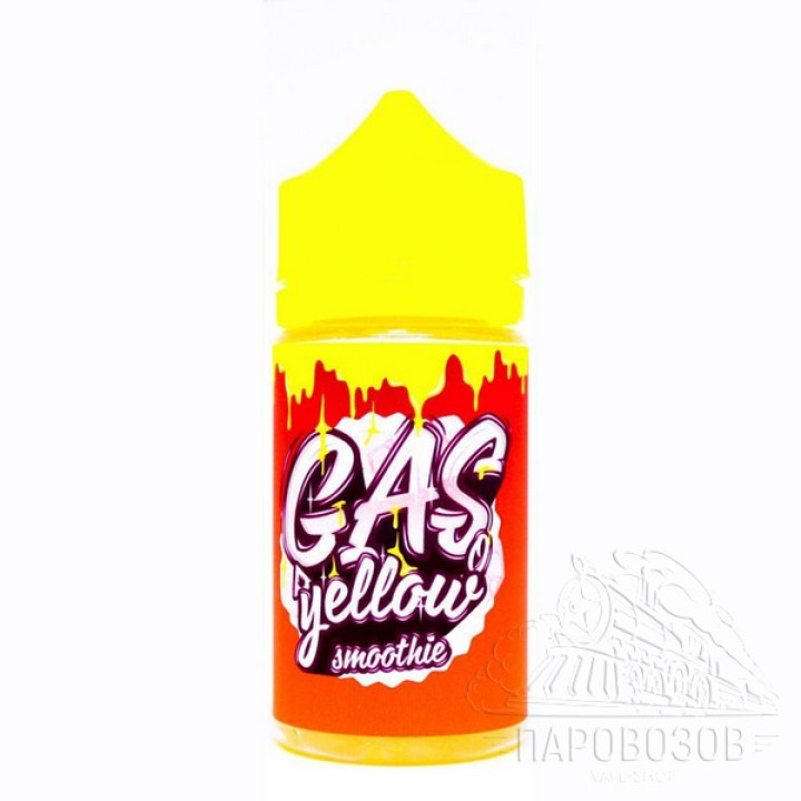 GAS Yellow Smoothie (Леденящий фруктовый смузи) 80 мл 3 мг