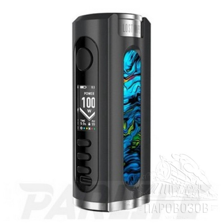 Бокс мод Lost Vape GRUS 100W Mod Black+Marine