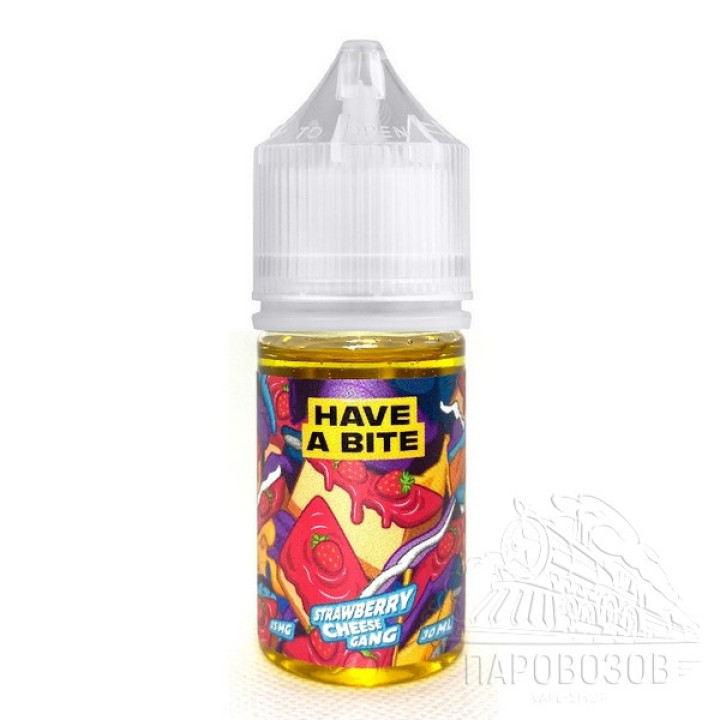 HAVE A BITE SALT 40mg Strawberry Cheese Gang 30ml