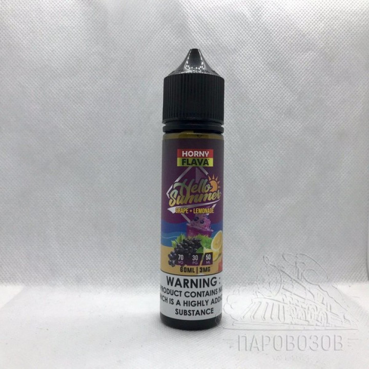 Horny Lemonade GRAPE (виноградный лимонад) 60 мл (Т),,
