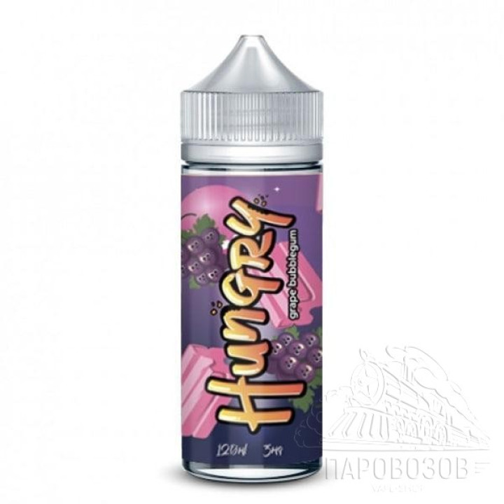 HUNGRY Grape Bubblegum 120мл 3