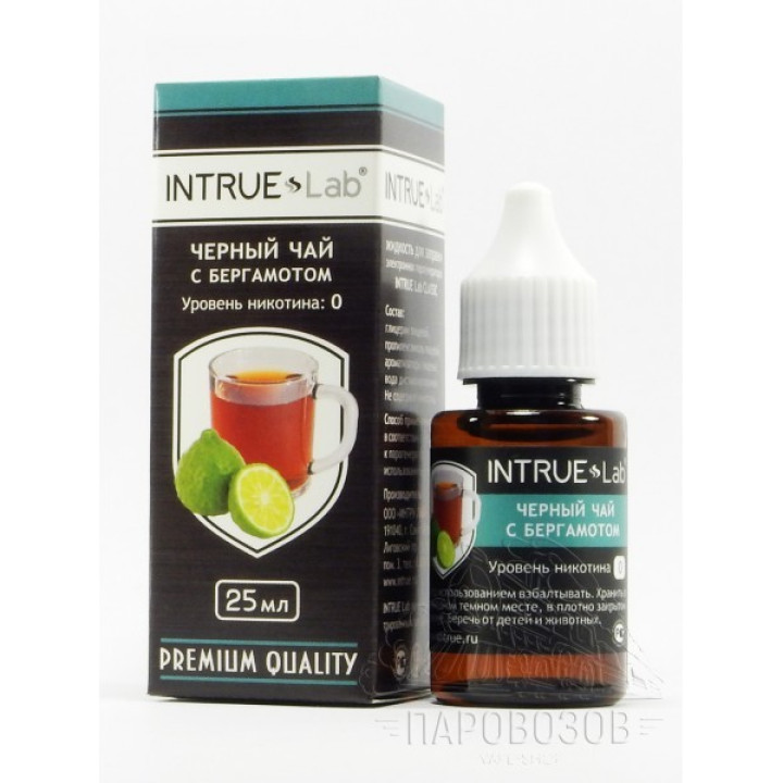 INTRUE LAB 18 Черный чай с бергамотом 25 ml