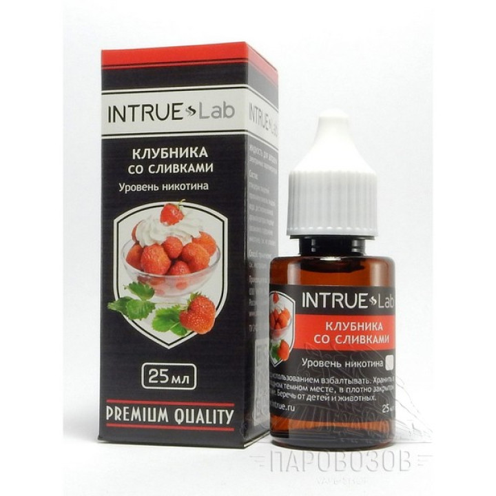 INTRUE LAB 18 Клубника со сливками 25 ml