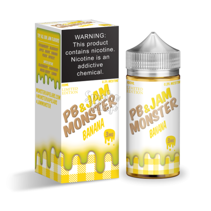JAM MONSTER PB & Banana 100мл (T)