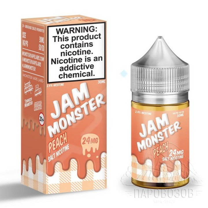 .SALT Jam Monster Peach 30мл 24