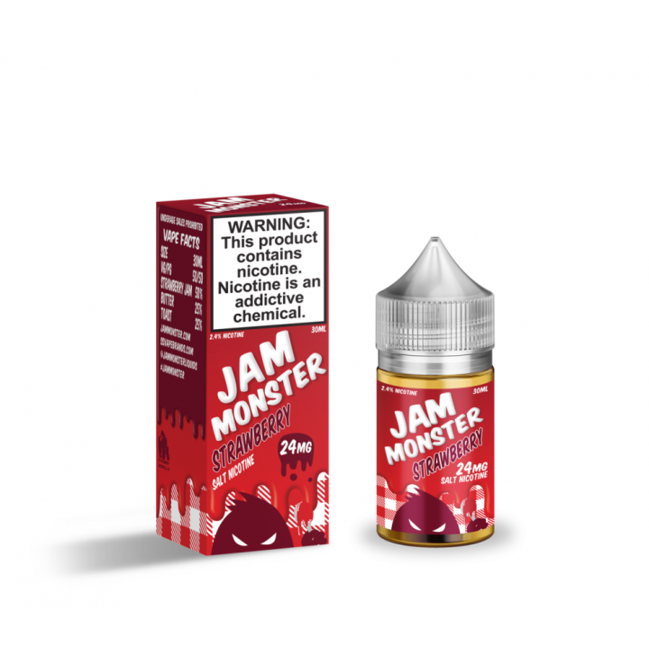 Jam Monster Salt - Strawberry 30ml (48 мг)