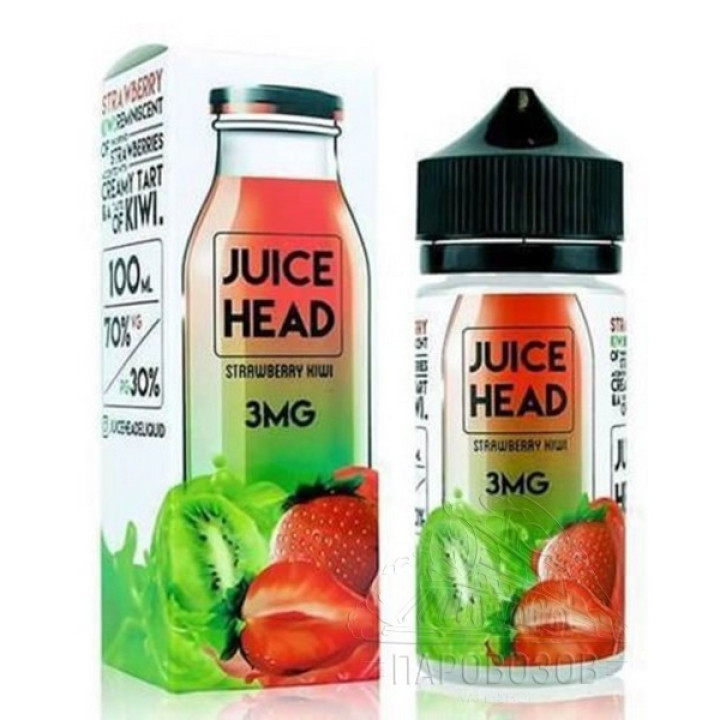 Juice Head - Strawberry Kiwi 100ml (3 мг)