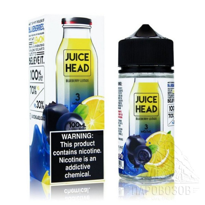 Juice Head - Blueberry Lemon 100ml (3 мг)