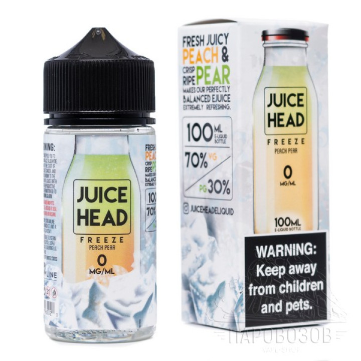 Juice Head - Peach Pear FREEZE 100ml (3 мг)