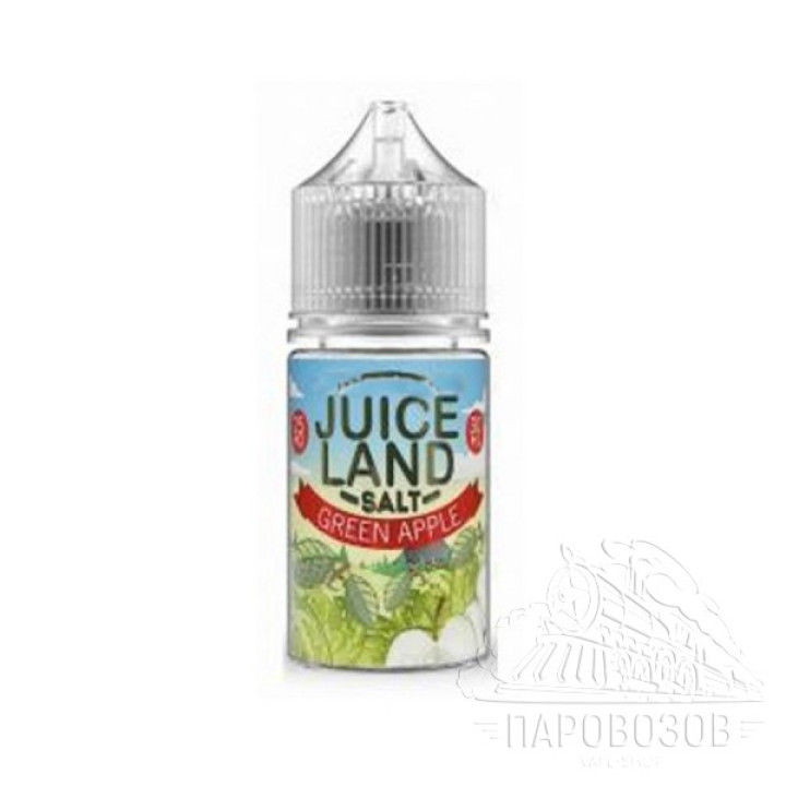 JUICELAND SALT 25mg Green Apple 30ml