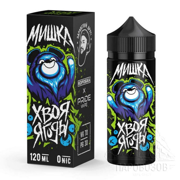 МИШКА Коробка Хвоя-ягоды 0mg 120ml