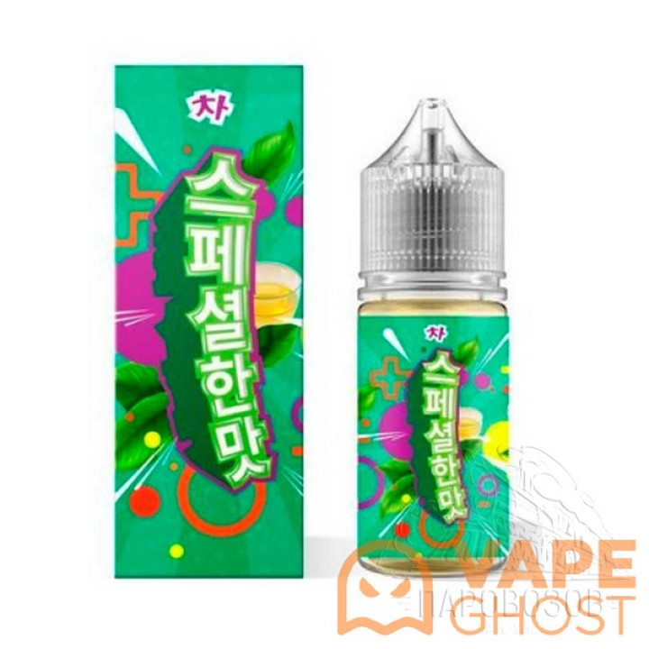 SPECIAL KOREAN TASTE SALT (20mg) Green tea with Eucalyptus and lemon 30ml