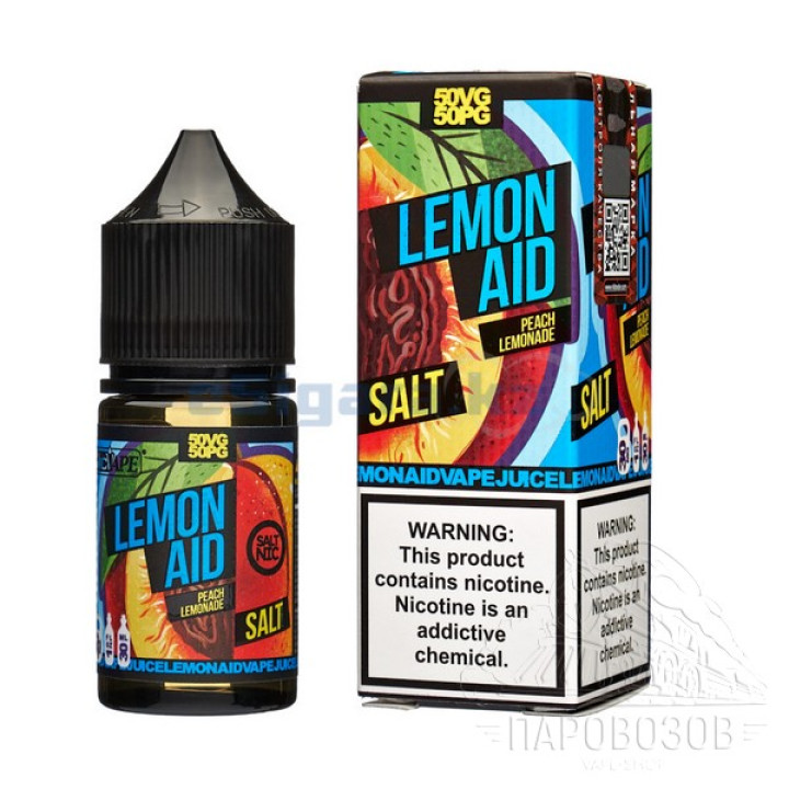 Lemon Aid Salt Peach 30 мл 30