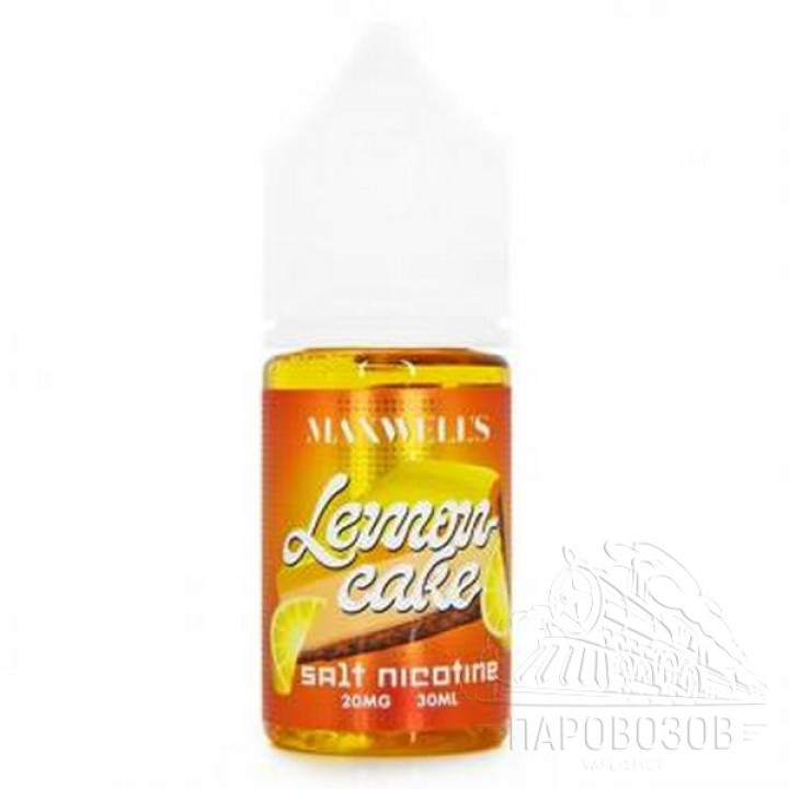 MAXWELLS SALT 20mg Lemon Cake 30ml